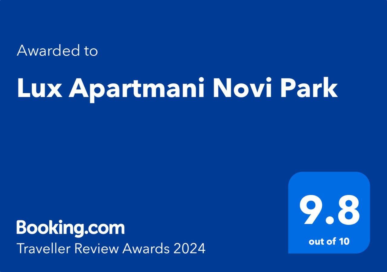 Lux Apartmani Novi Park 维尔蒂尼克 外观 照片